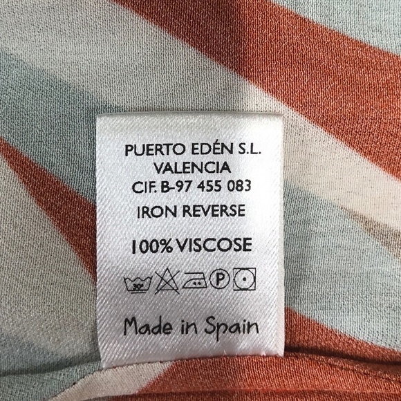 Anthropologie Siyu Palm Printed Jacket Duster, Size 6 - Picture 7 of 9